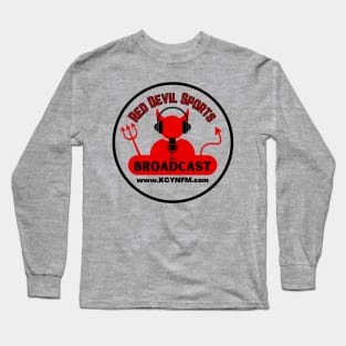 Red Devil Sports Broadcast on KCYNFM.com Long Sleeve T-Shirt